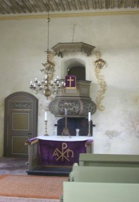 Altar in der Kirche zu Ragow